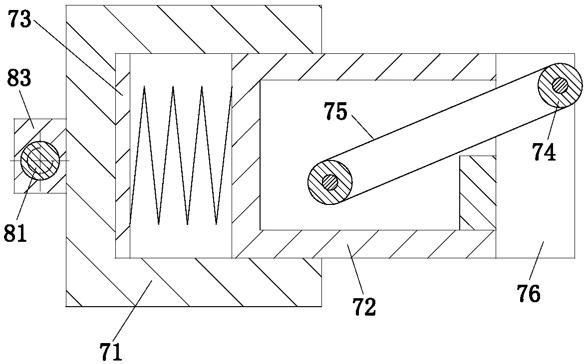 Back skin treating and nursing system for dermatology department