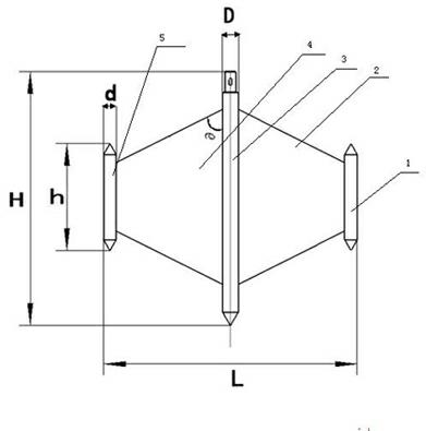 Tri-cone-head pressing grooving plate and grouting slot construction method