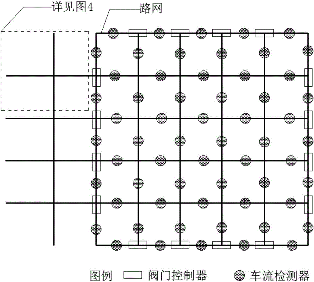 Regional traffic control method based on traffic efficiency and network energy consumption