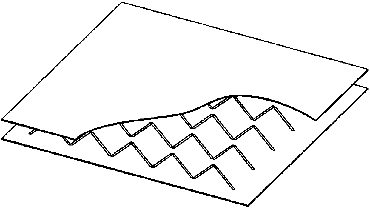 Composite lattice structure and preparation method