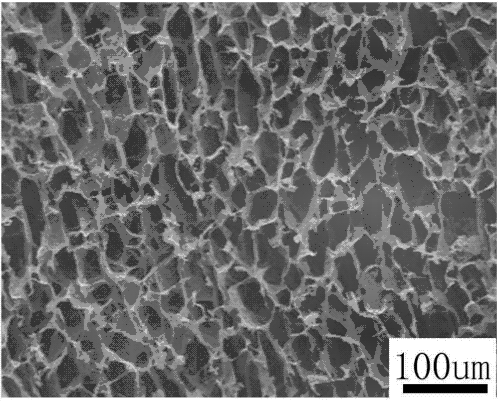 High-elasticity graphene composite deformation sensing material and preparation and application method thereof