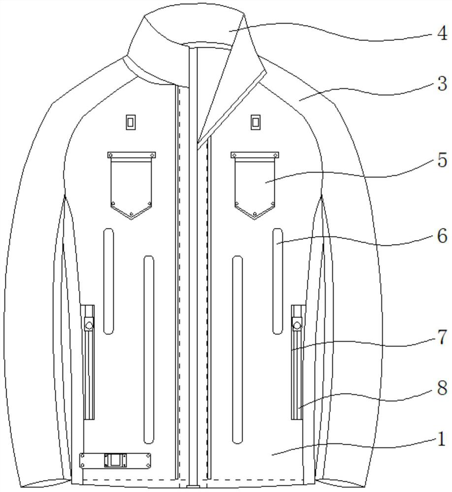 Electric power protective clothing