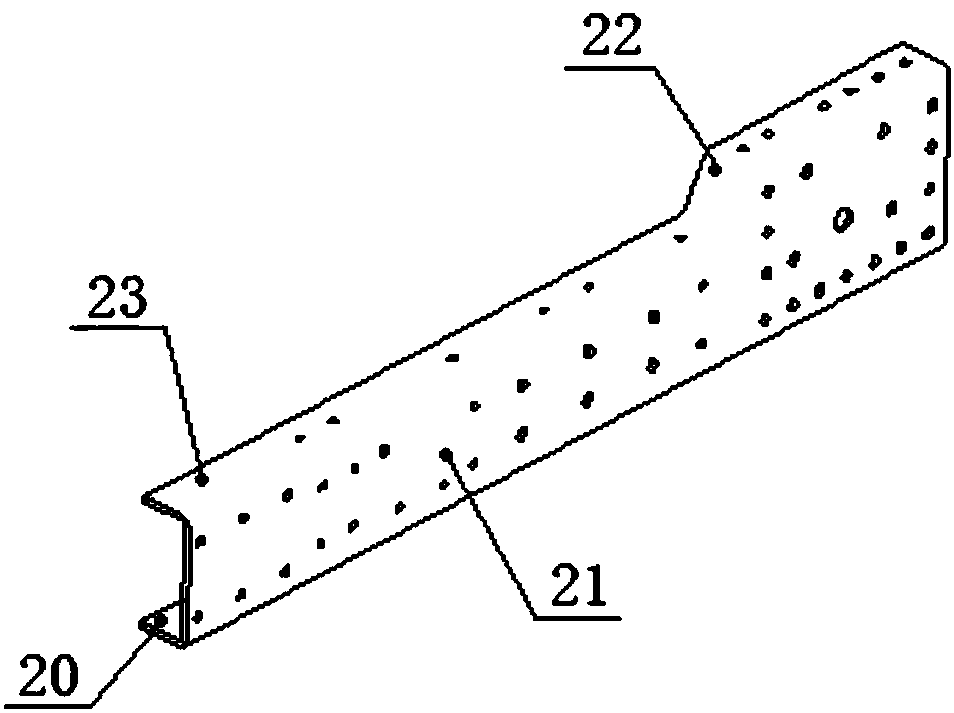 Front section assembly of leaf spring suspension chassis frame of passenger car with low driving area