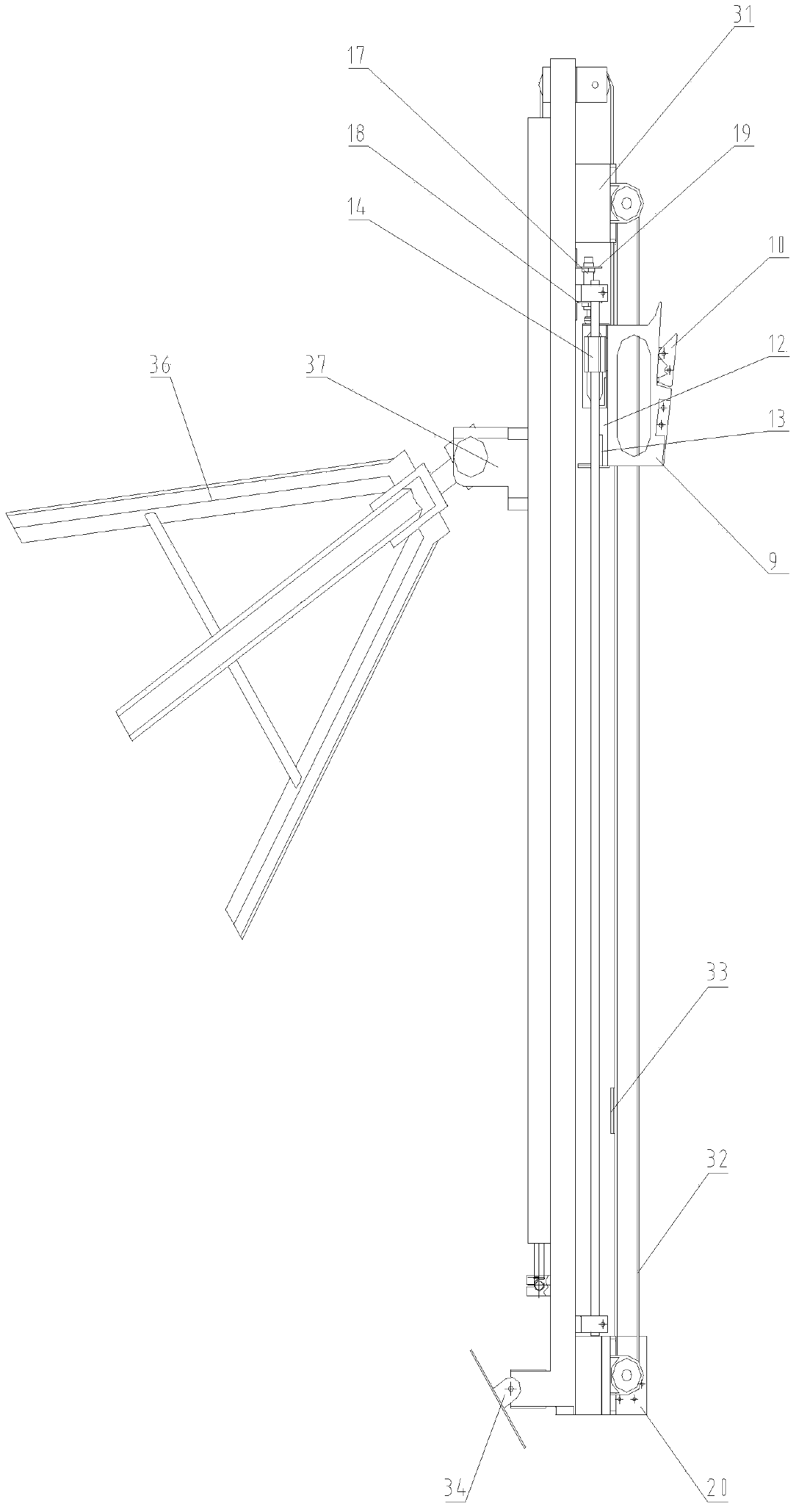 Autonomous circular launching and landing device for unmanned aerial vehicle