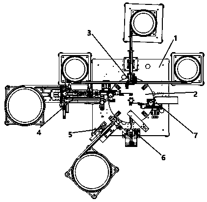 Full-automatic assembling and producing method for expansion screw