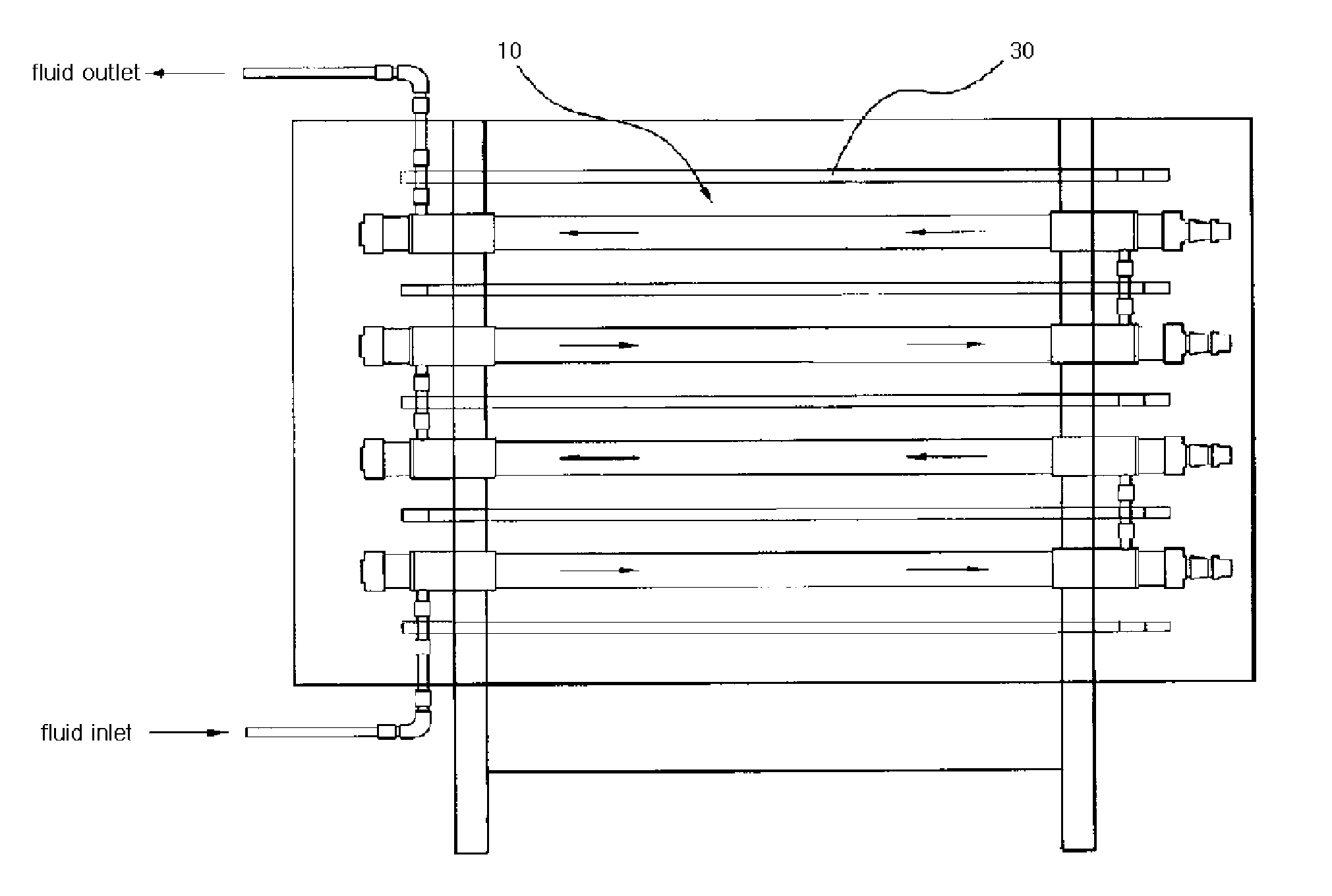 UV fluid sterilizer suitable to sterilize fluid having poor UV transmission