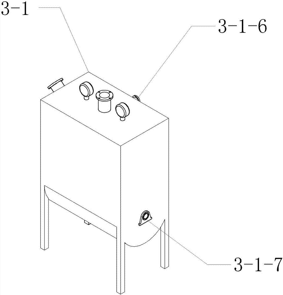 Liquid spawn inoculation device special for one-step bacterial blank molding apparatus