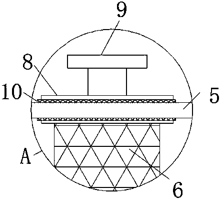 Water tank water resource recycling device