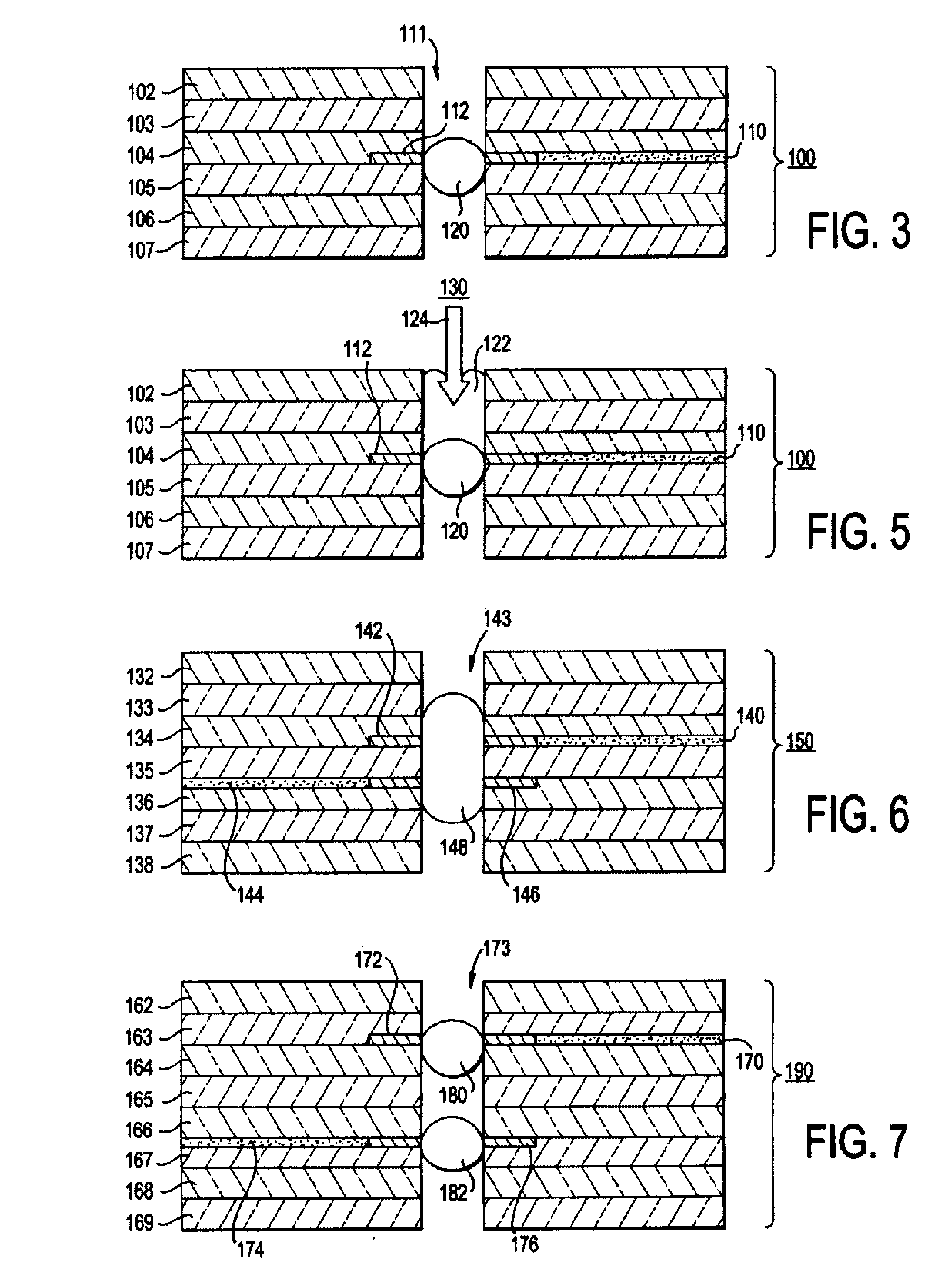 Printed circuit board minimizing undesirable signal reflections in a via and methods therefor