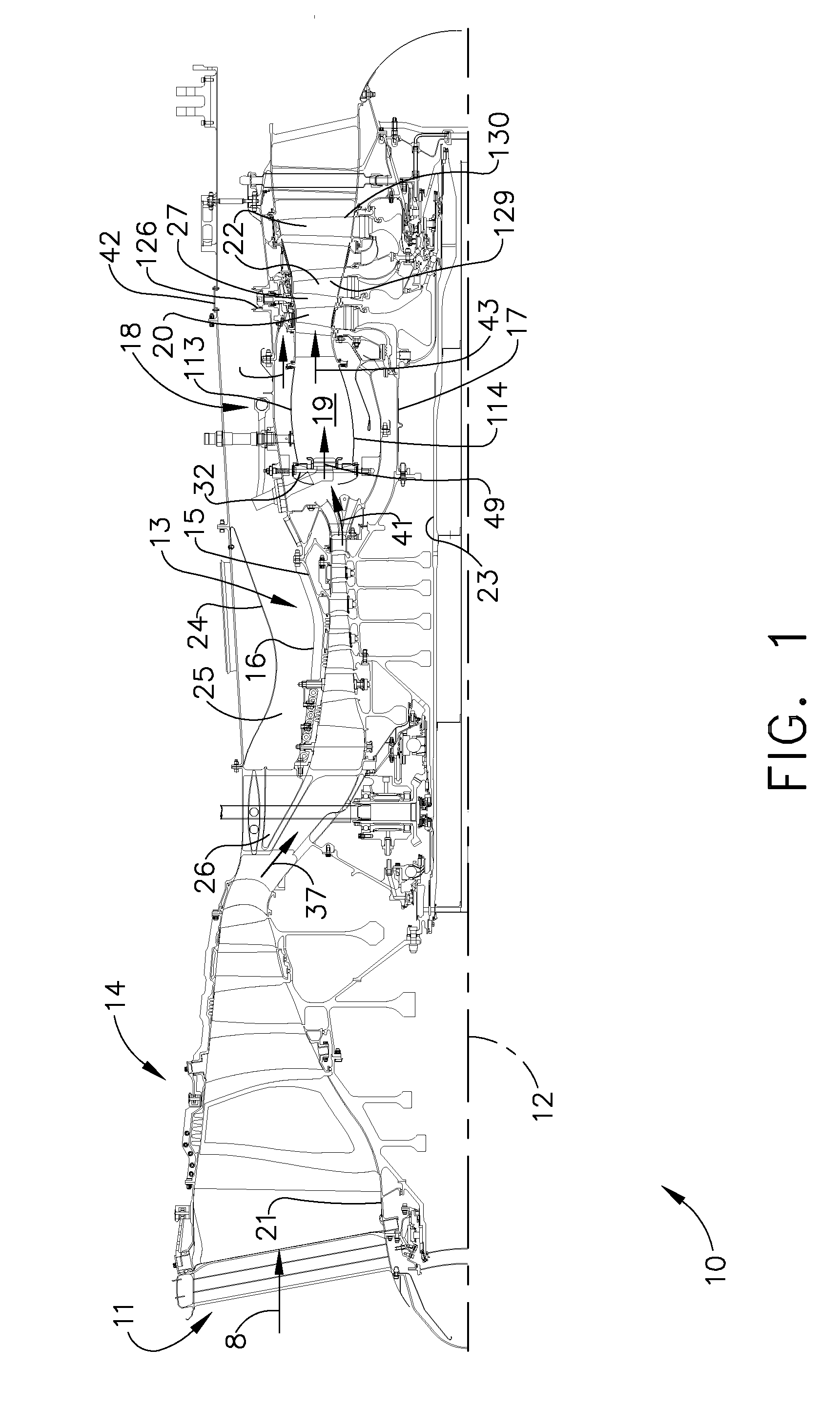 Borescope boss and plug cooling