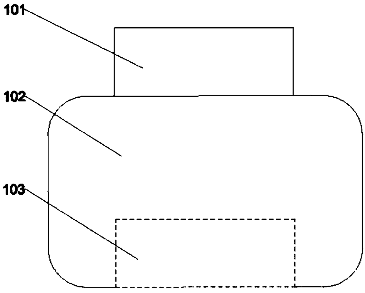 Special braided tube for high-pressure washing equipment