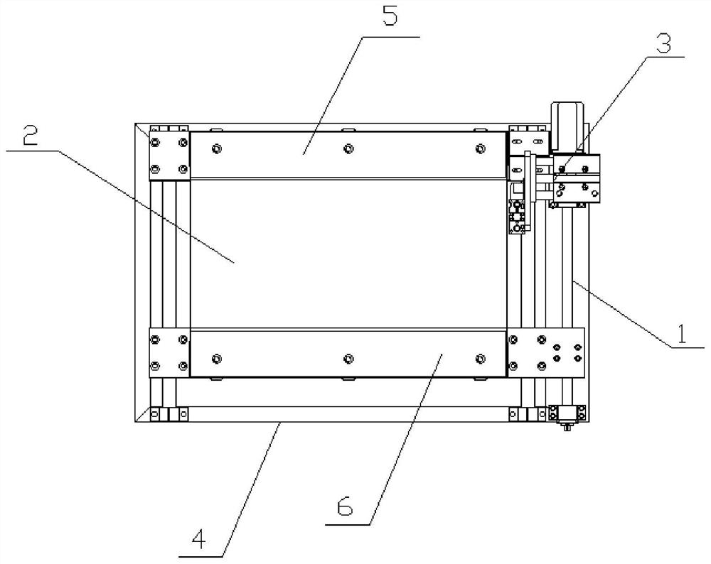 Ultrathin material clamping device and clamping method thereof