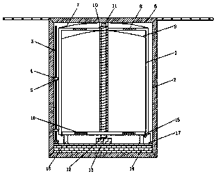 Cable branch box suitable for underground