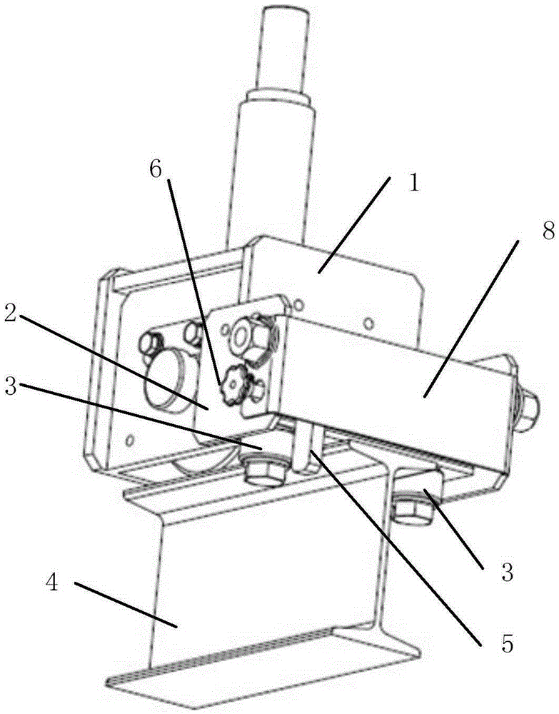 Novel walking fixing device