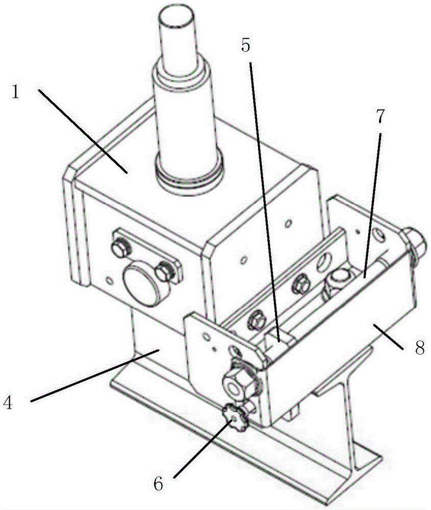 Novel walking fixing device