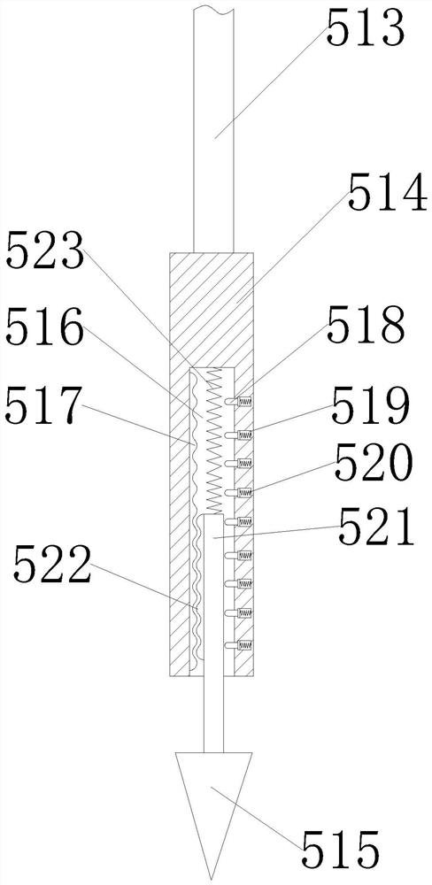 Detection device for rapidly formed metal draw-bar luggage