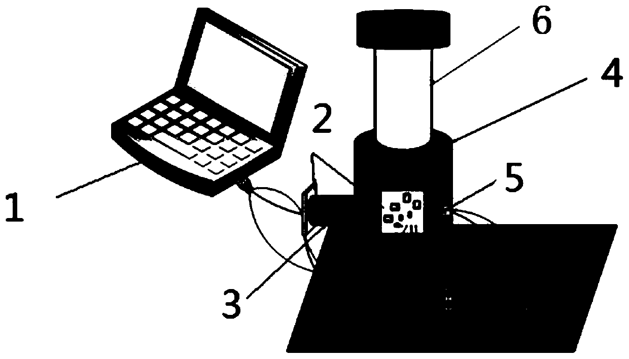 Infrared image pick-up-based water body turbidity measurement device, image acquisition system and method