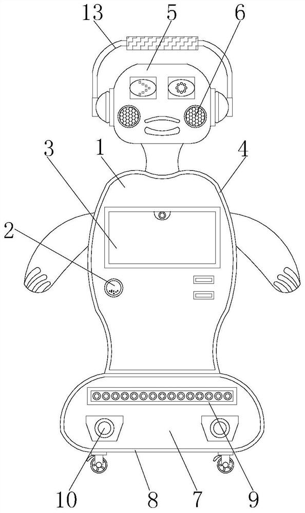 Machine interaction learning method with high entertainment learning interest