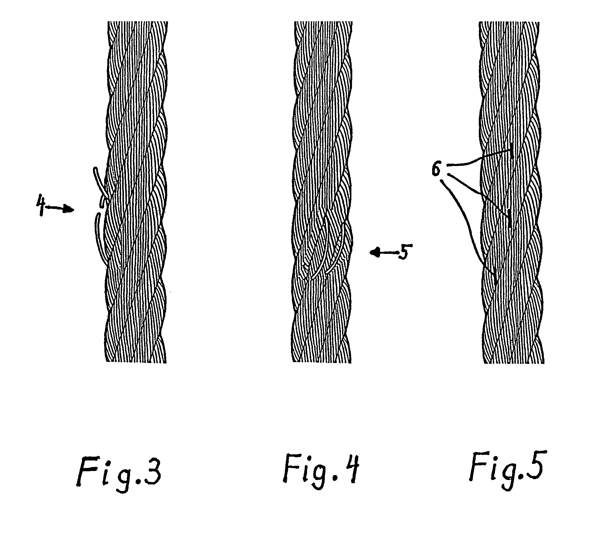 Method and device for inspecting a traveling wire cable