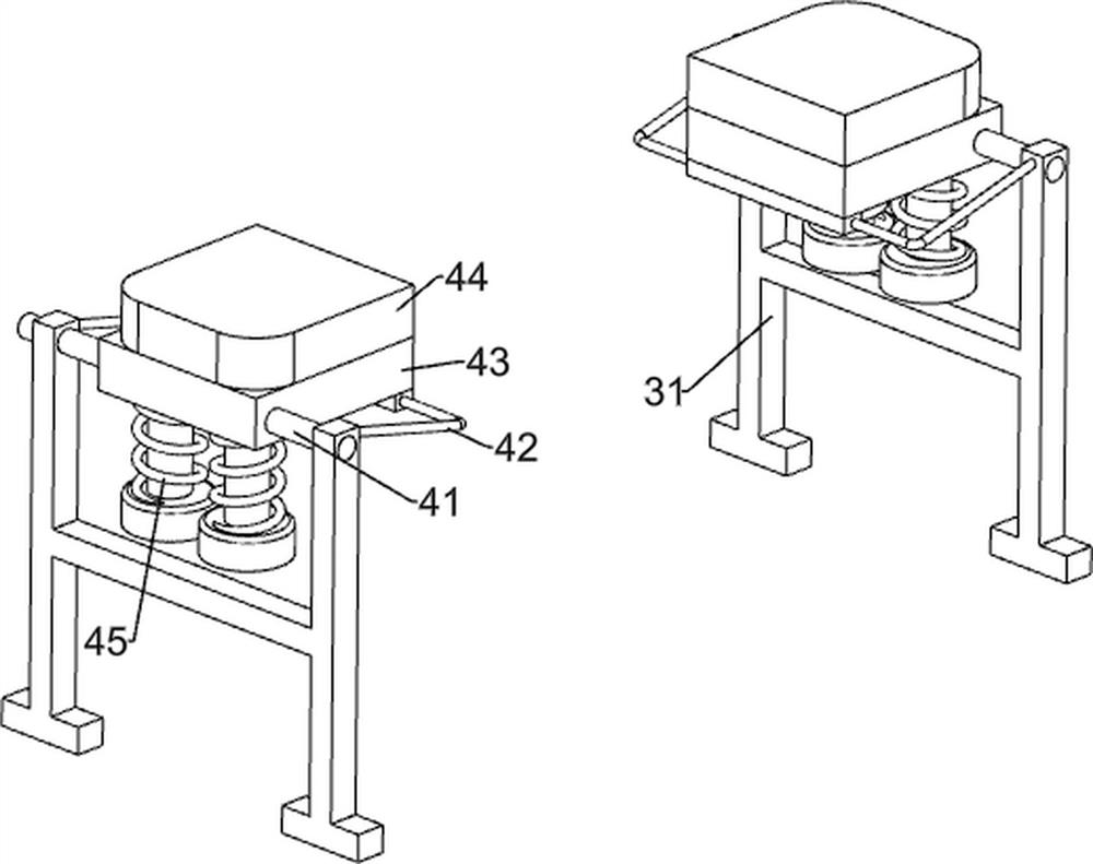 Wood board sawing device for high-end equipment manufacturing