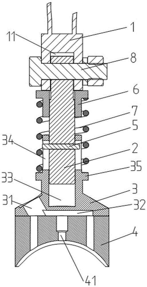 Multi-freedom-degree drill rod lubricating oscillation rod