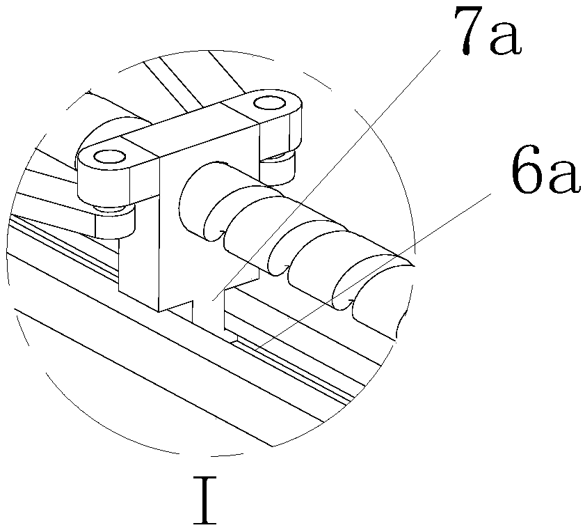 Dust removal device for valve machining waste scraps