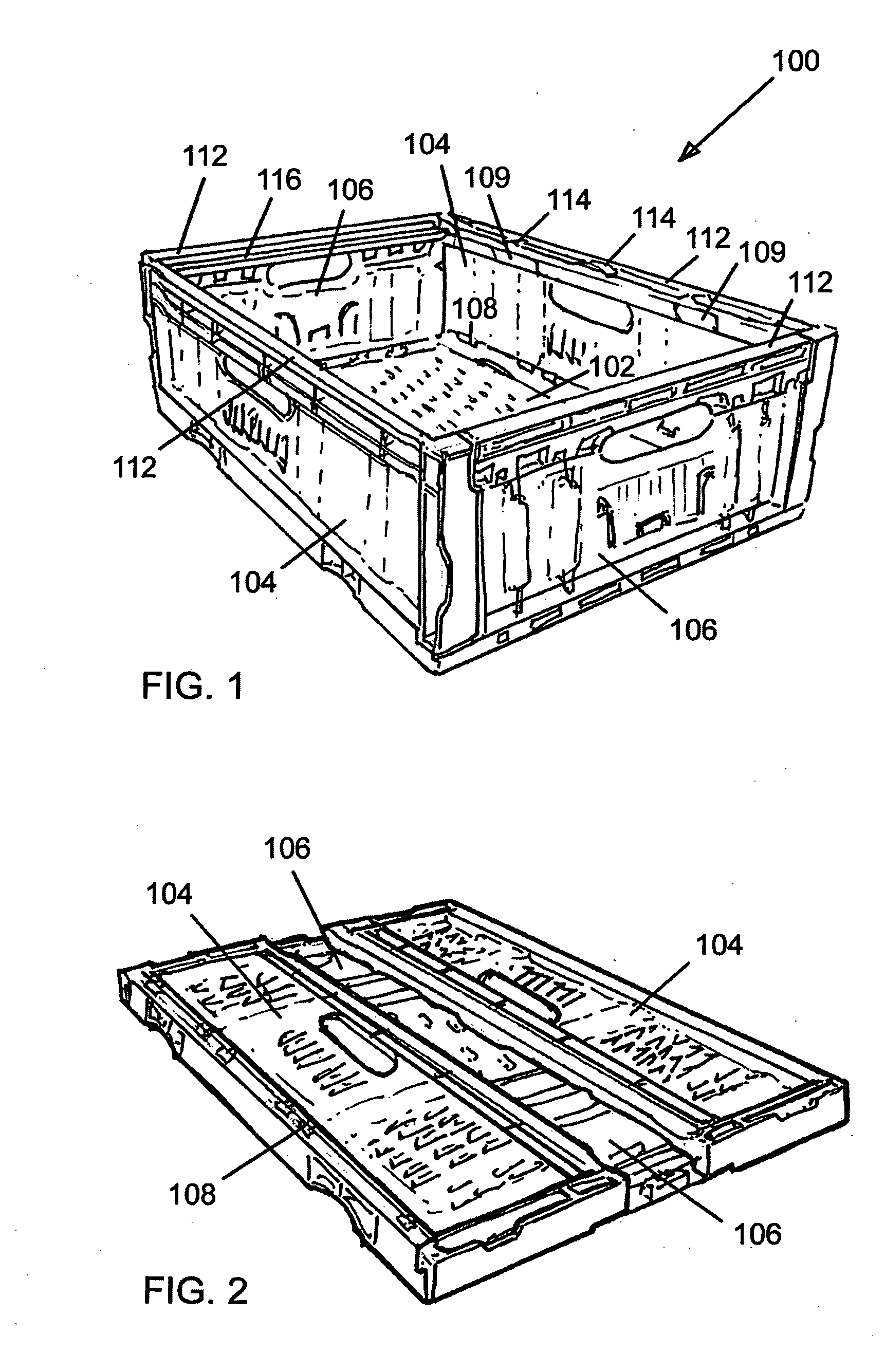 Collapsible container