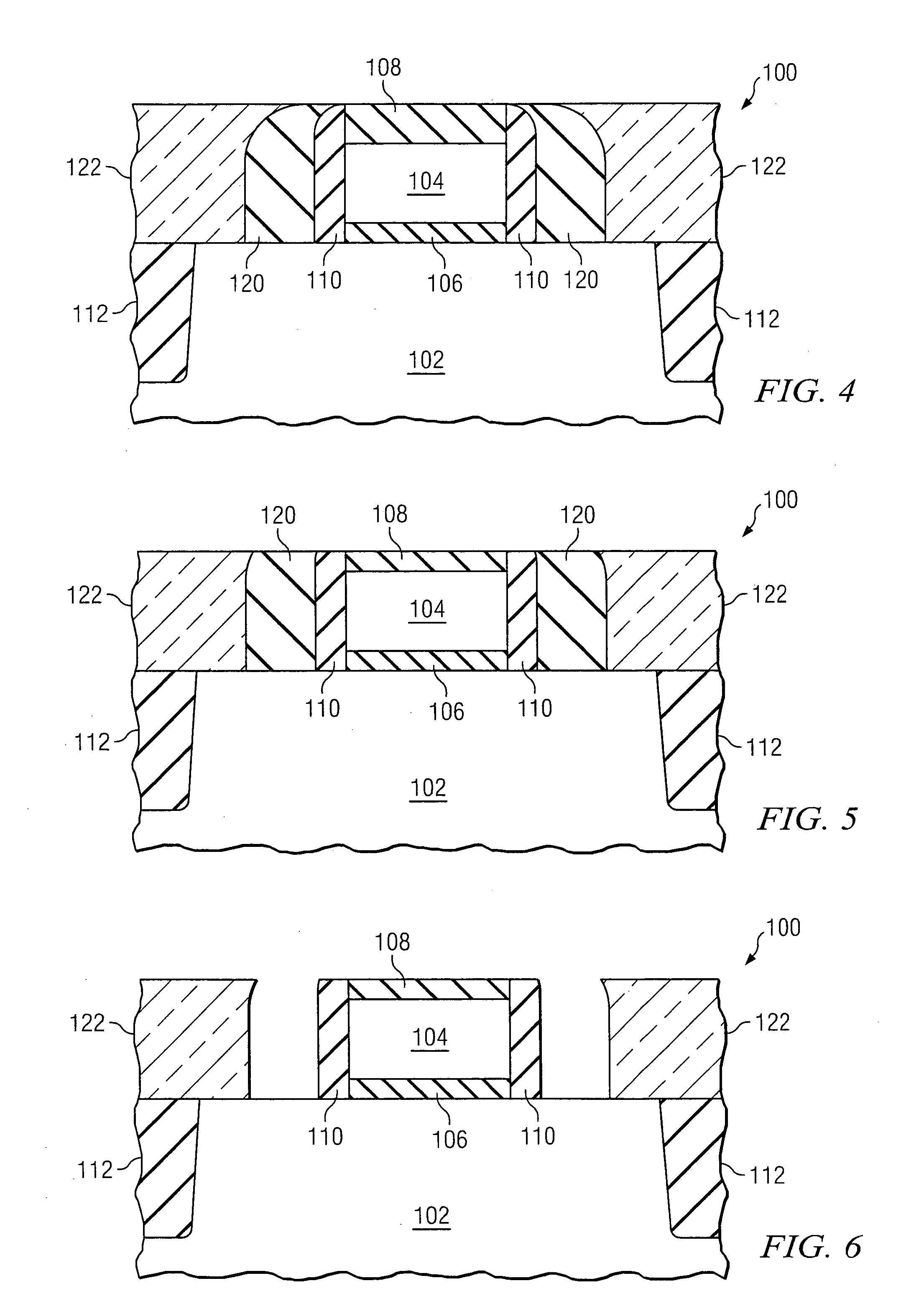 Strained semiconductor device and method of making the same