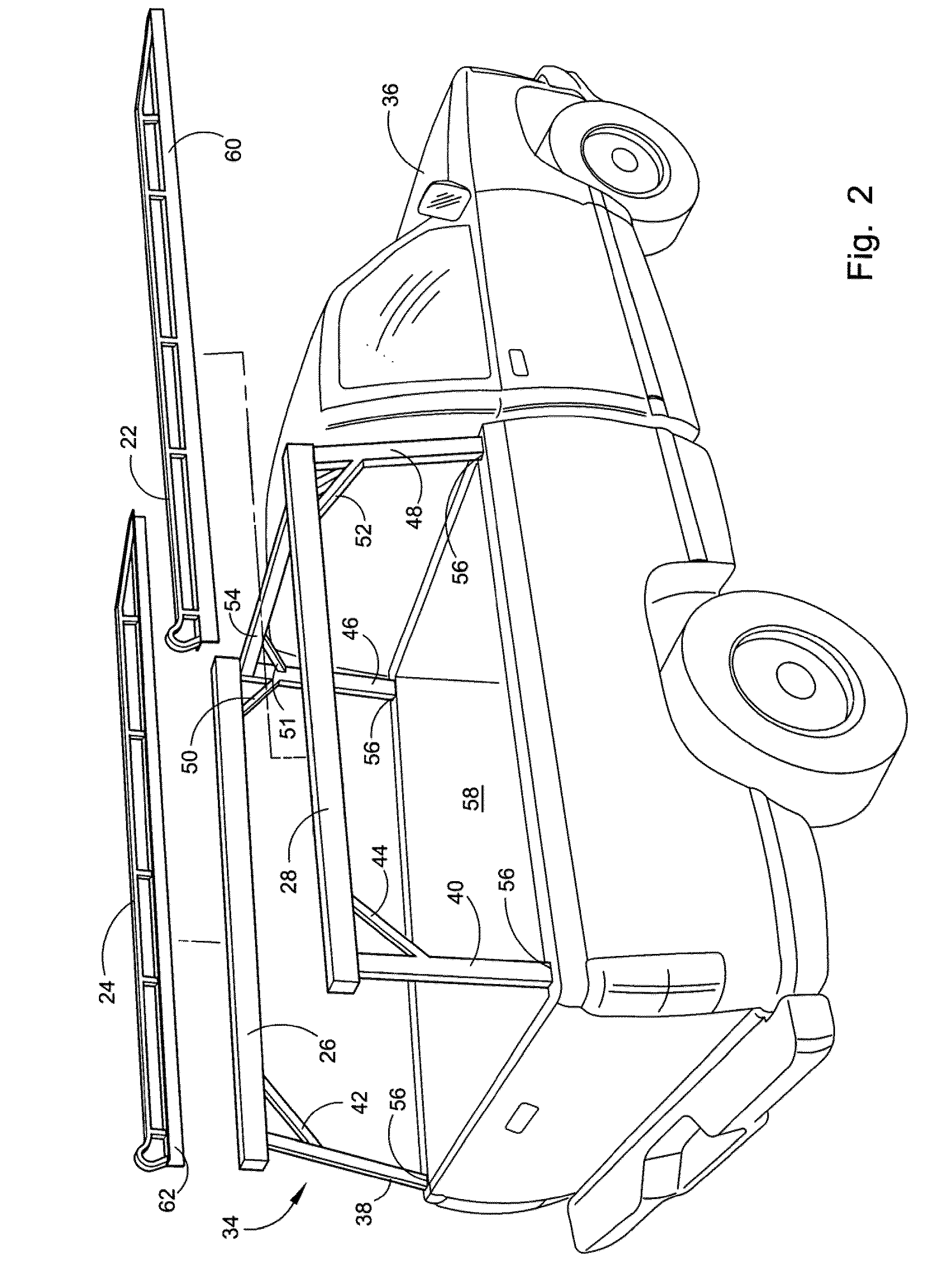 Retractable roof system for vehicles