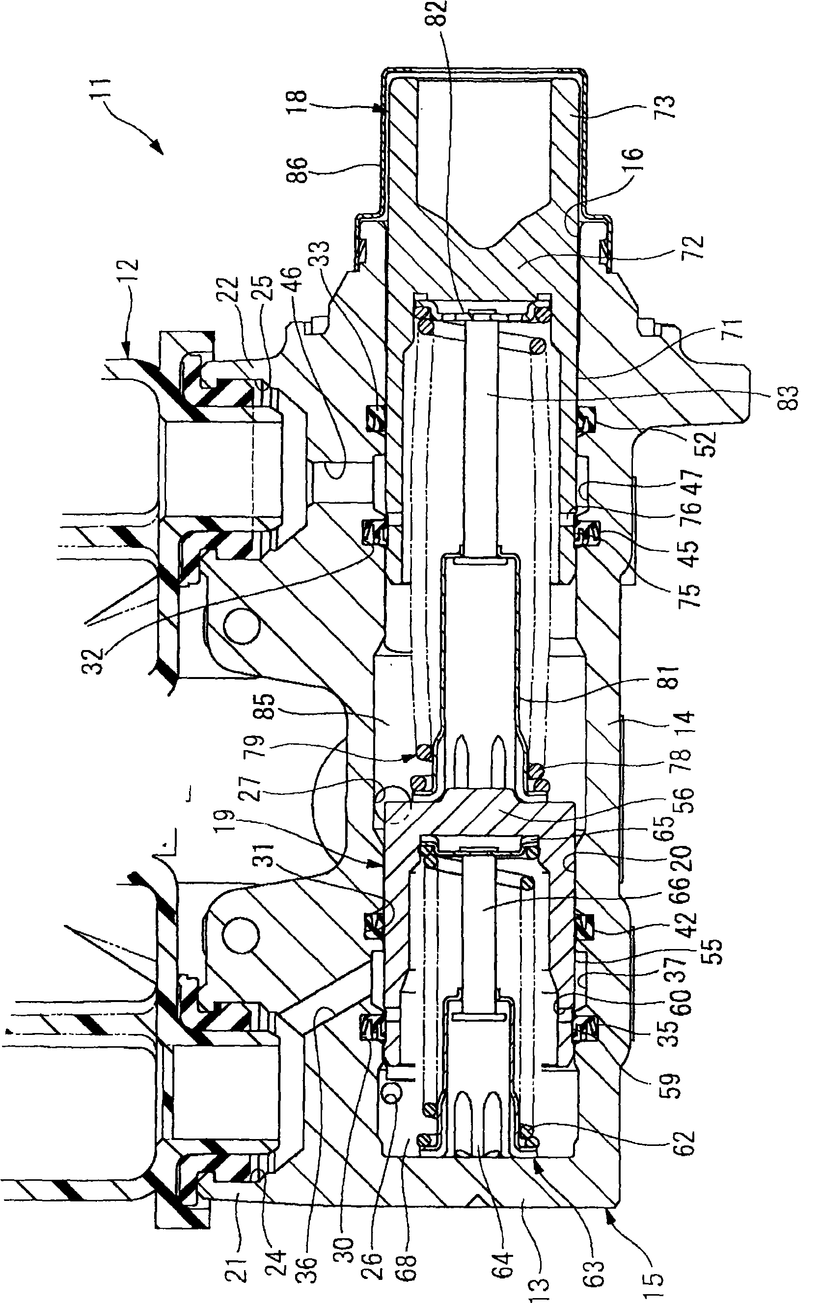 Master cylinder