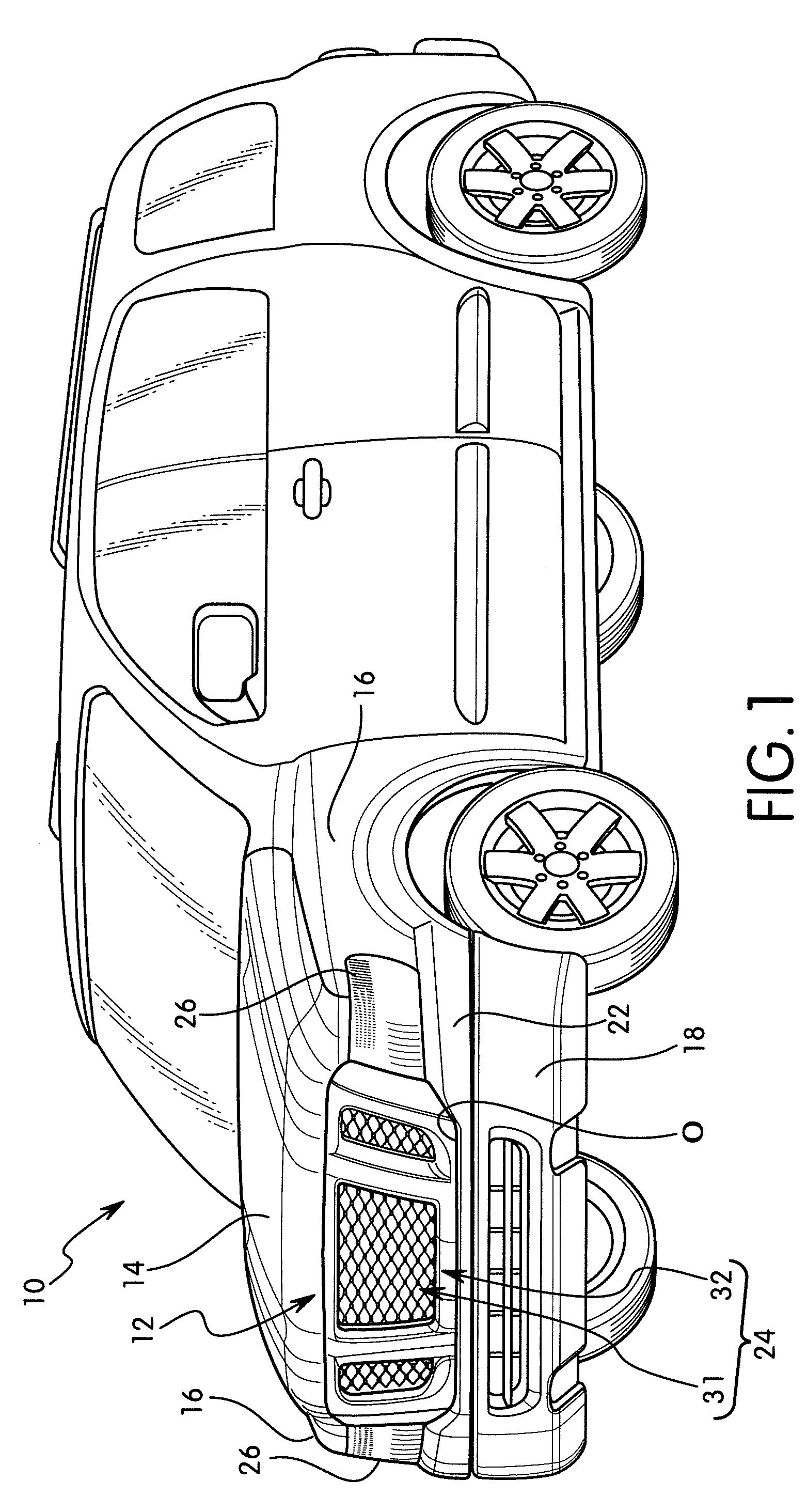 Vehicle end structure