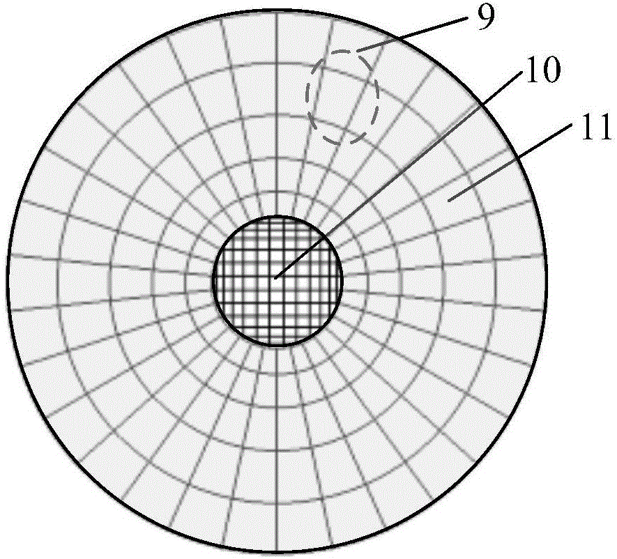 Ghost imaging method and ghost imaging system based on bionic vision mechanism