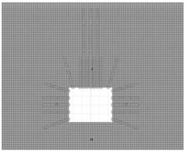 Numerical simulation research method and device for roadway surrounding rock damage under action of dynamic load