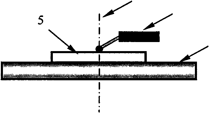 Measuring method based on two-cross-section radial difference and gradient extraction main shaft gyration accuracy