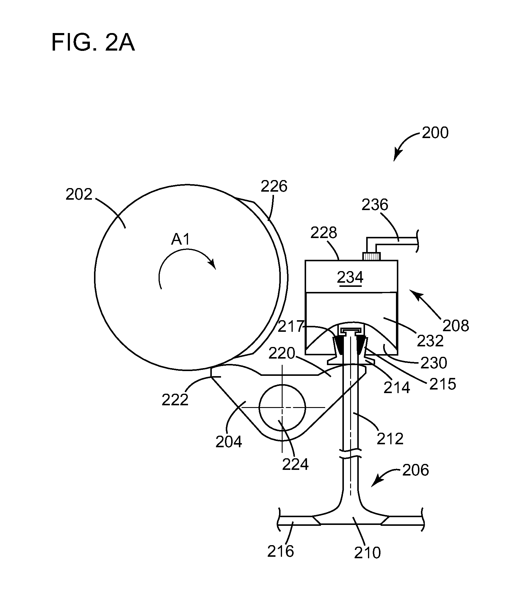 Variable force valve spring