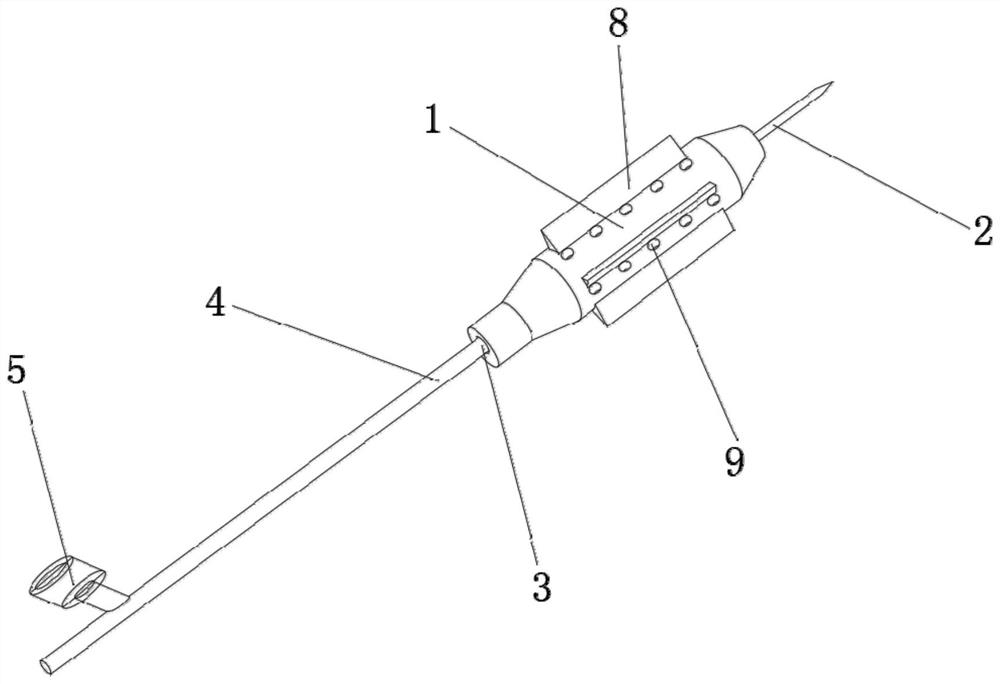 Coronary artery cutting balloon and catheter thereof