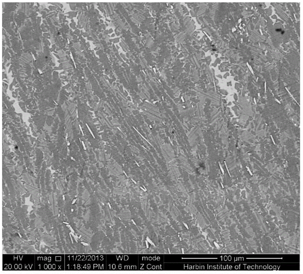 Preparation method for TiAl alloy bar