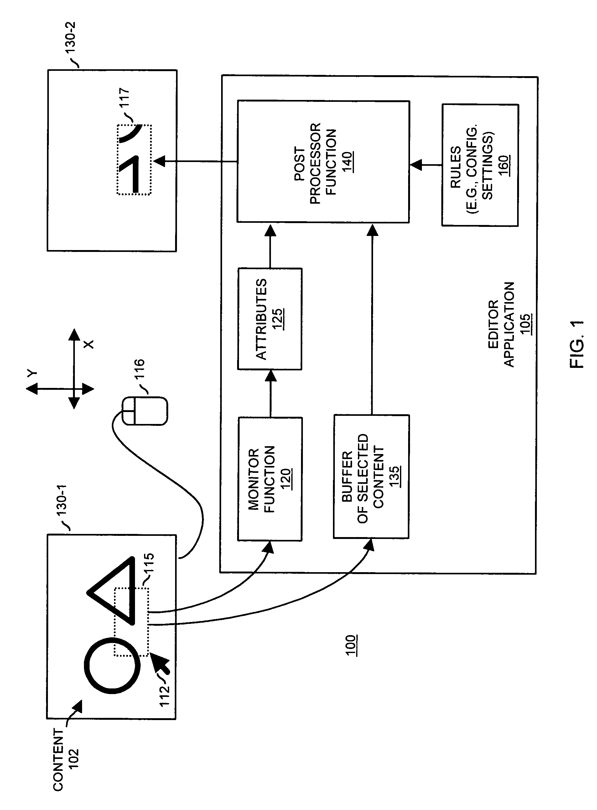 Methods and apparatus for applying functions to content