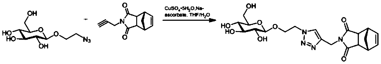 Preparation method of polynorbornene skeleton sugar polymer and its application in the synthesis of fucoidan sulfate mimics