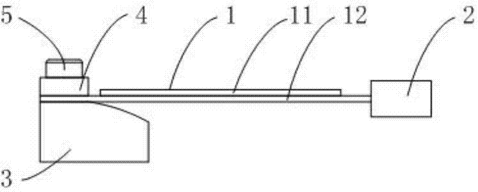 Self-adaptive piezoelectric generation cantilever beam