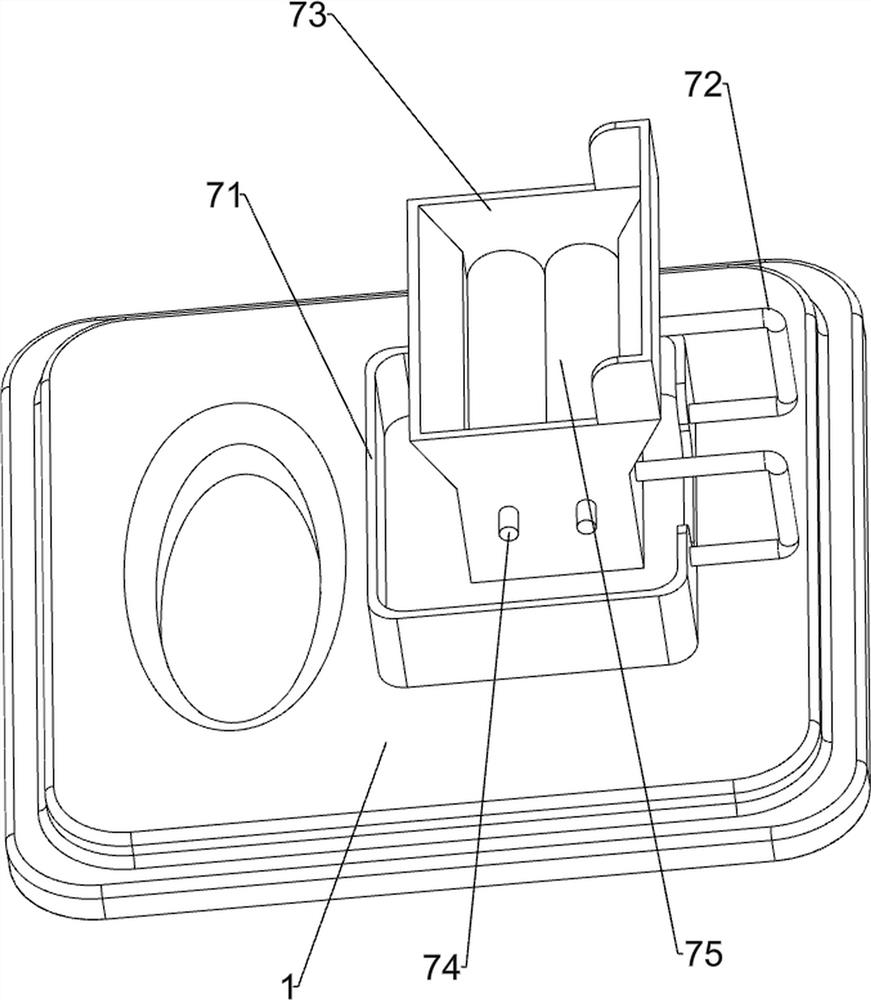 Edible potato cleaning device