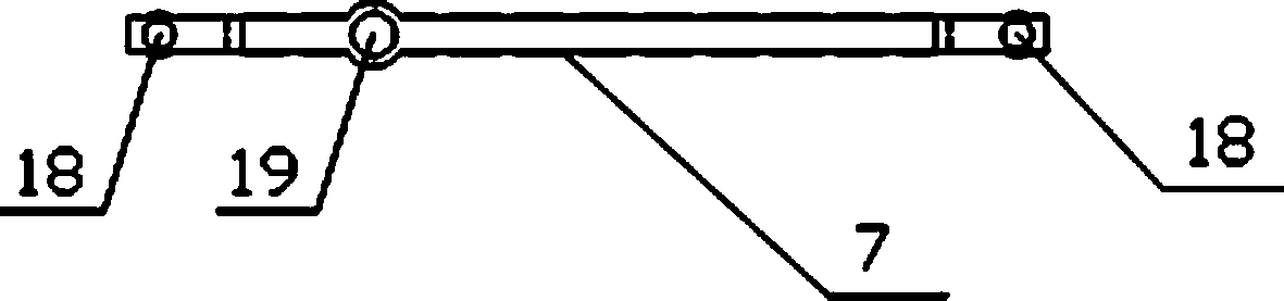 Underwater concrete pouring elevation control device and use method thereof