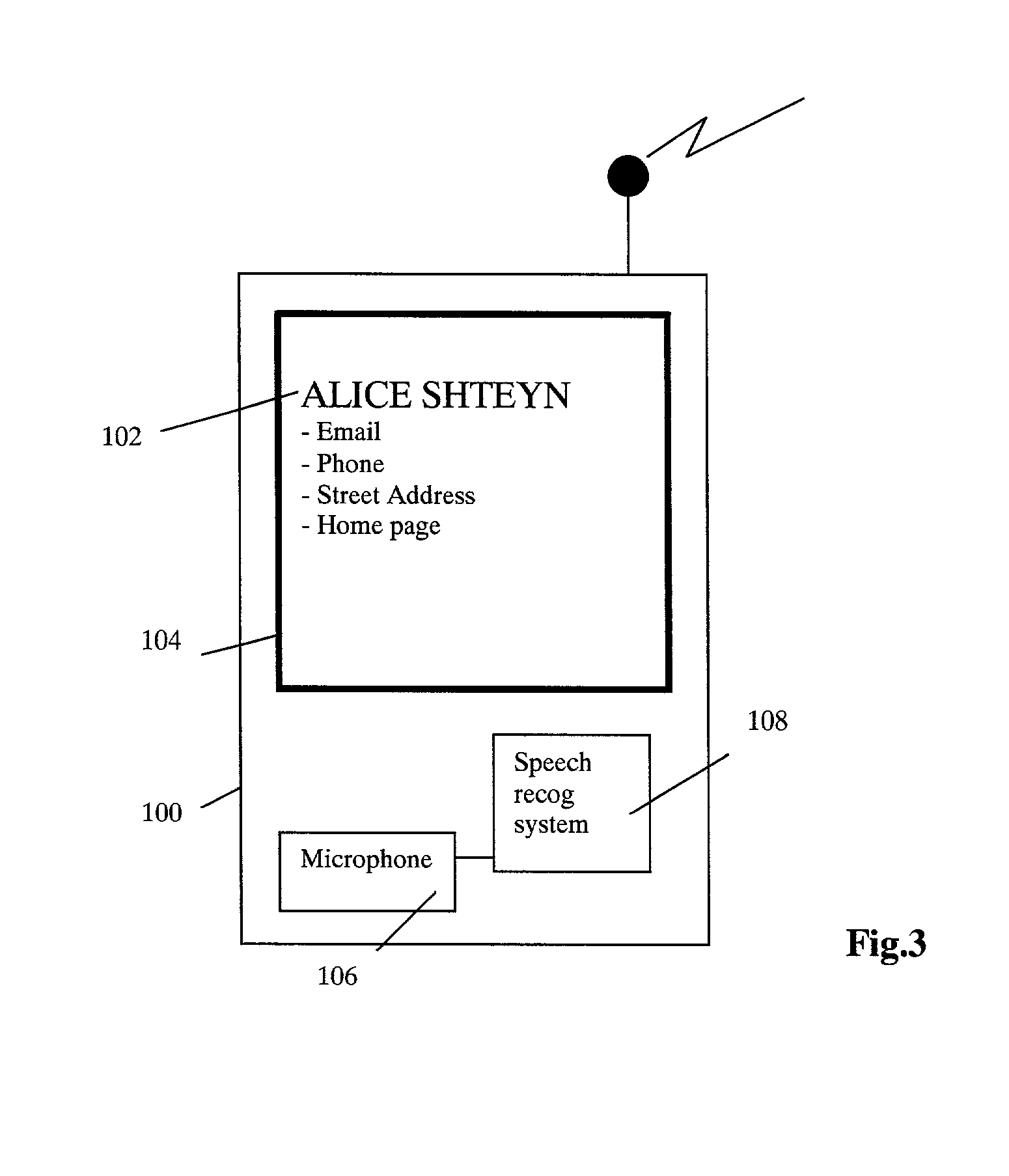 UI with graphics-assisted voice control system