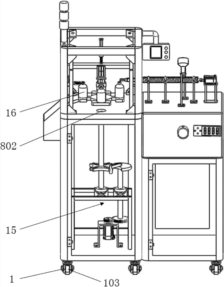 Powdery medicine quantitative packing machine