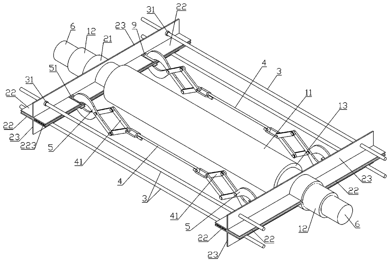 Direct buried cable joint insulation and waterproofing processing device and method