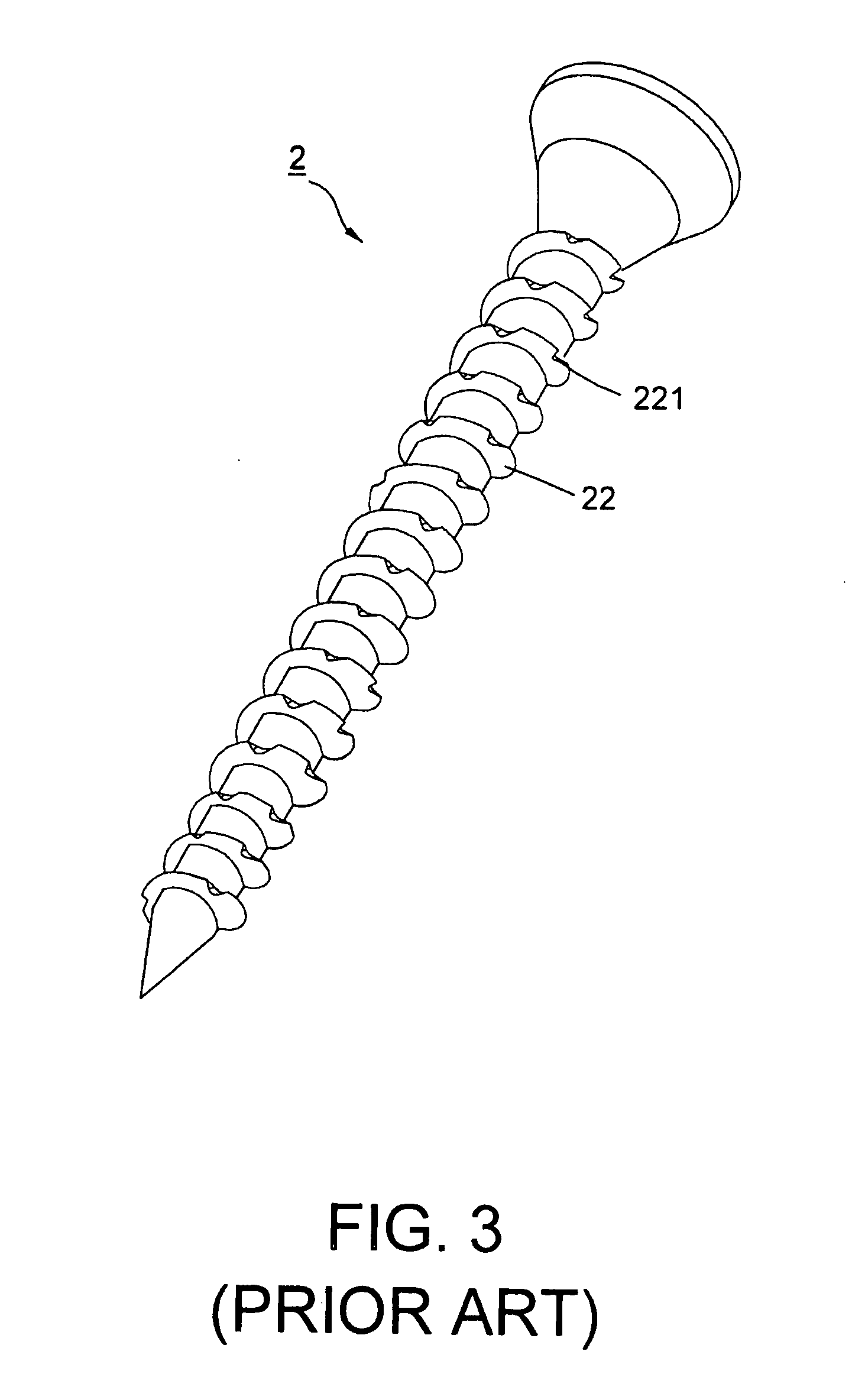 Higher fastening screw