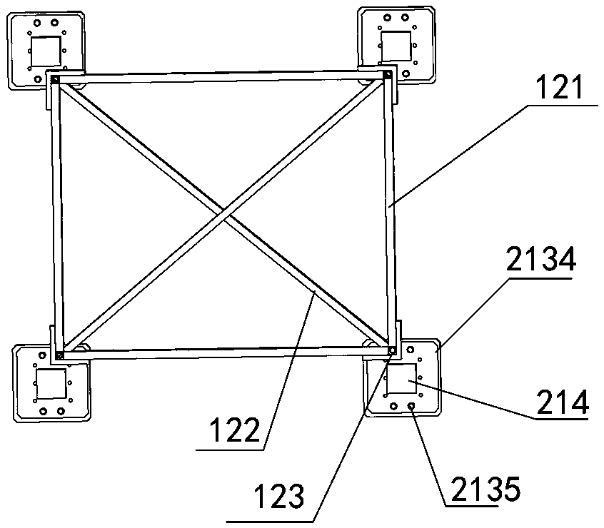 Cast-in-place concrete early-dismantling formwork system and construction method thereof