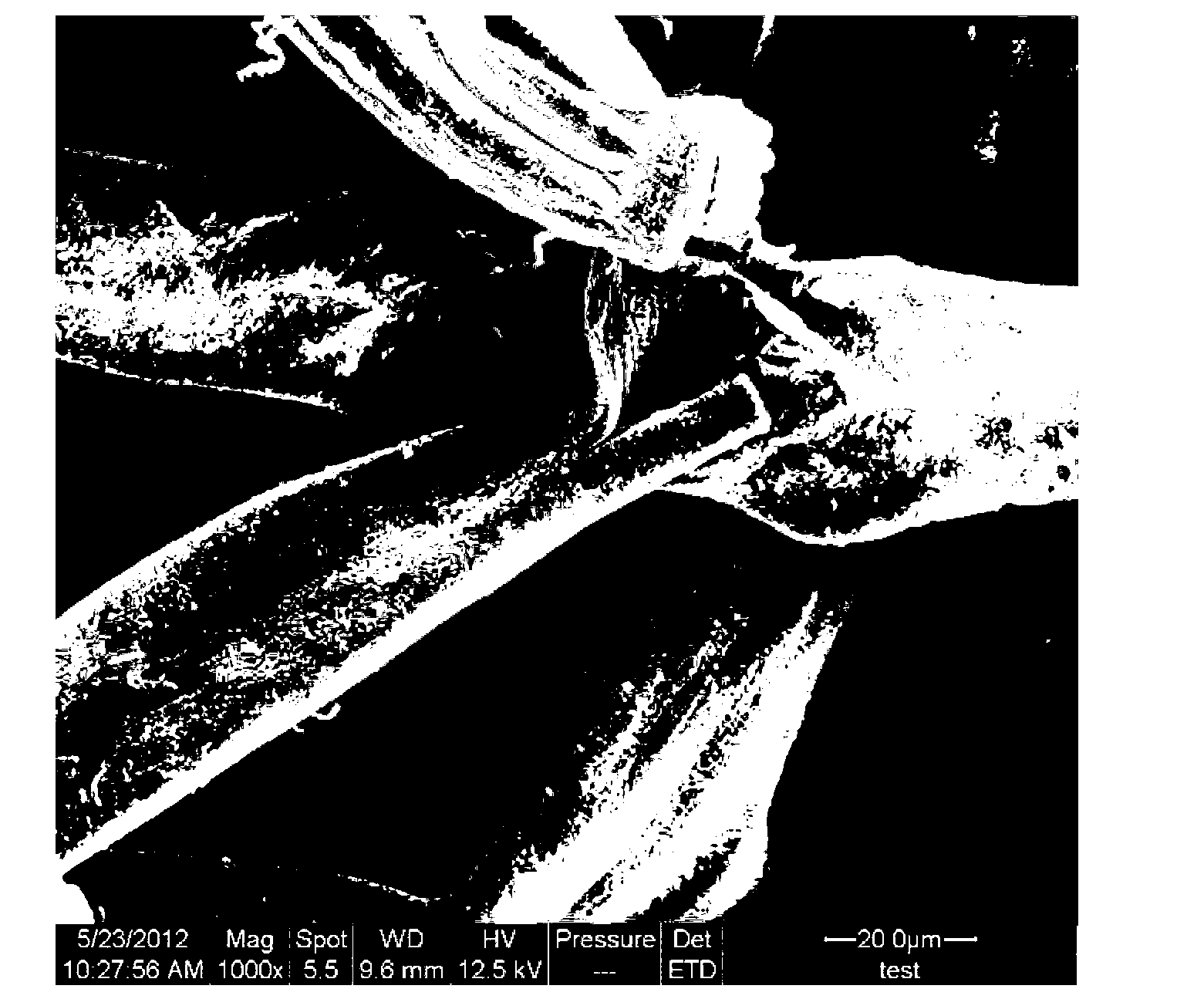 Method for preparing cellulose based dye waste water purification material with waste newspaper