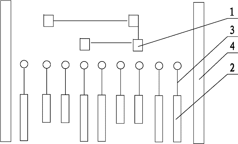 Gold-plating method of long and short golden fingers