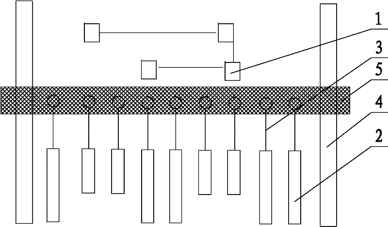 Gold-plating method of long and short golden fingers